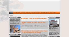 Desktop Screenshot of noueilles.fr